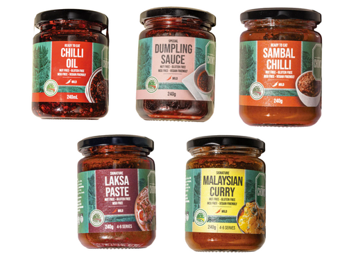 Picture of 5 Miss Chow's sauces 